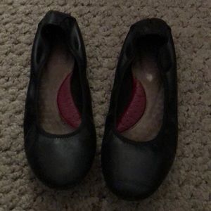 Hush puppies chaste ballet leather